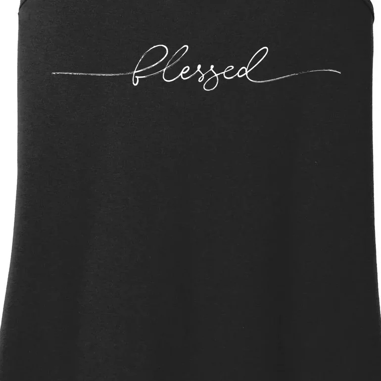 Blessed Cute Ladies Essential Tank