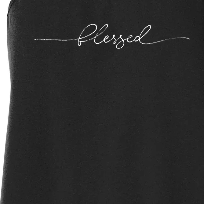 Blessed Cute Women's Racerback Tank