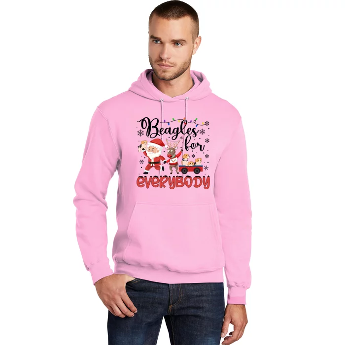 Beagle Christmas Beagles For Everybody Beagle Xmas Great Gift Hoodie