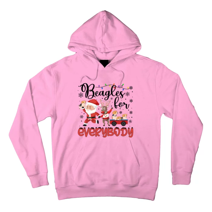 Beagle Christmas Beagles For Everybody Beagle Xmas Great Gift Hoodie