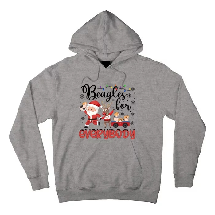 Beagle Christmas Beagles For Everybody Beagle Xmas Great Gift Tall Hoodie