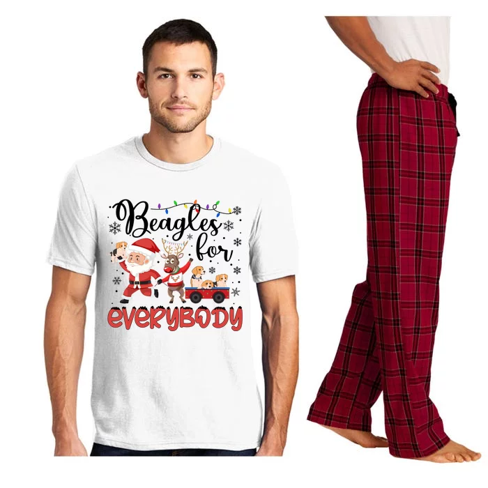 Beagle Christmas Beagles For Everybody Beagle Xmas Great Gift Pajama Set