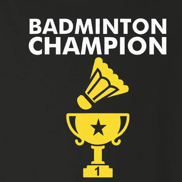 Badminton Champion Birdie Toddler Long Sleeve Shirt