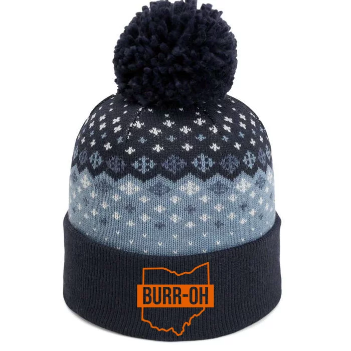 BurrOh Cincinnati The Baniff Cuffed Pom Beanie