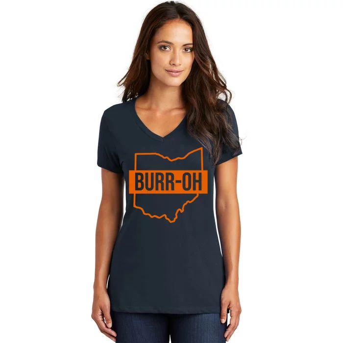 BurrOh Cincinnati Women's V-Neck T-Shirt