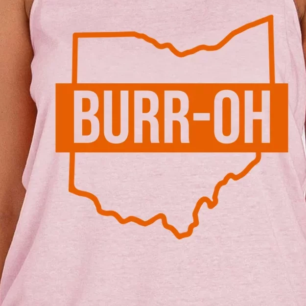 BurrOh Cincinnati Women's Knotted Racerback Tank