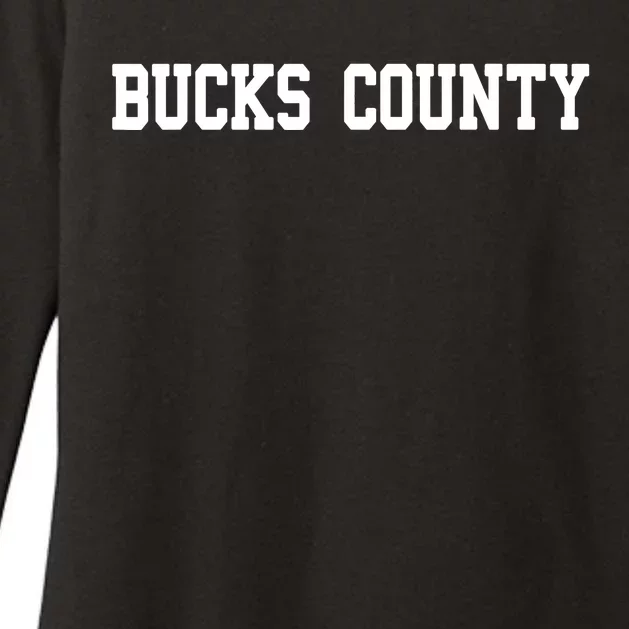 Bucks County Womens CVC Long Sleeve Shirt