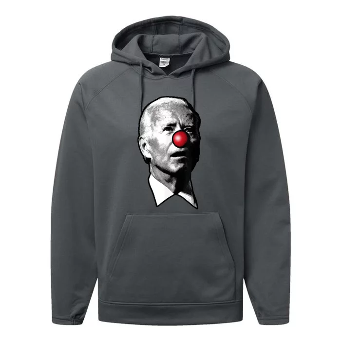 Biden Clown Performance Fleece Hoodie