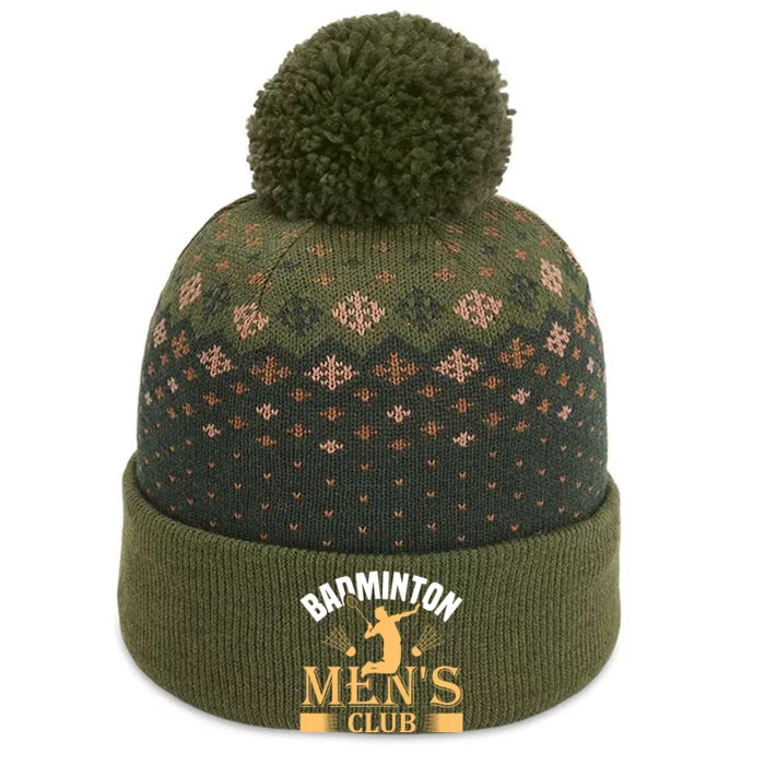 Badmintion Club The Baniff Cuffed Pom Beanie