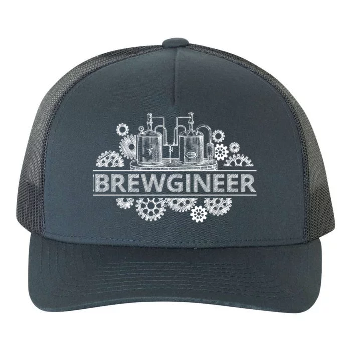 Brewgineer Craft Beer Brewer Beergineer Homebrew Gift Yupoong Adult 5-Panel Trucker Hat