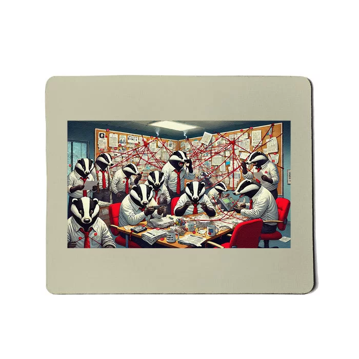 Badger Conspiracy Mousepad