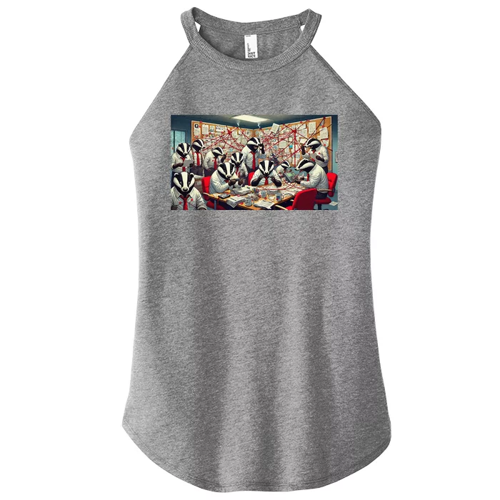 Badger Conspiracy Women’s Perfect Tri Rocker Tank