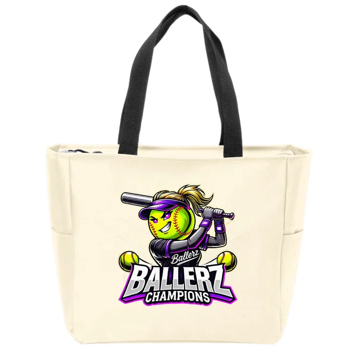 Ballerz Champions Zip Tote Bag