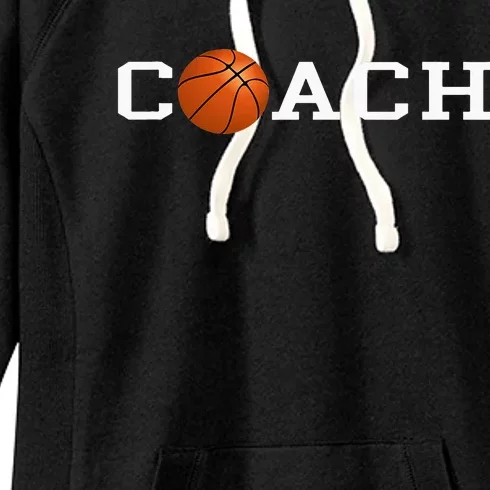 Basketball Coach Women's Fleece Hoodie