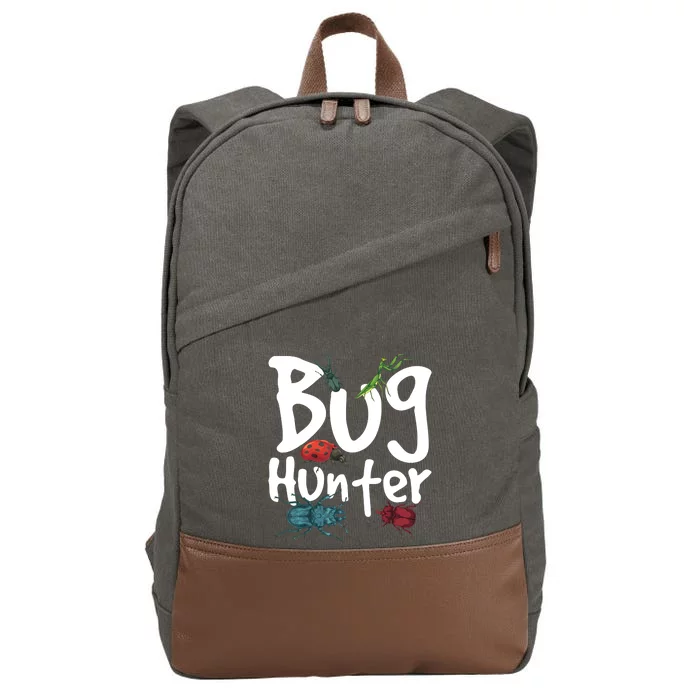 Bug Catcher Bug Hunter Insect Beetle Bug Cotton Canvas Backpack