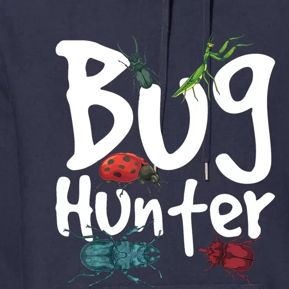 Bug Catcher Bug Hunter Insect Beetle Bug Premium Hoodie