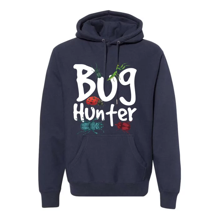 Bug Catcher Bug Hunter Insect Beetle Bug Premium Hoodie