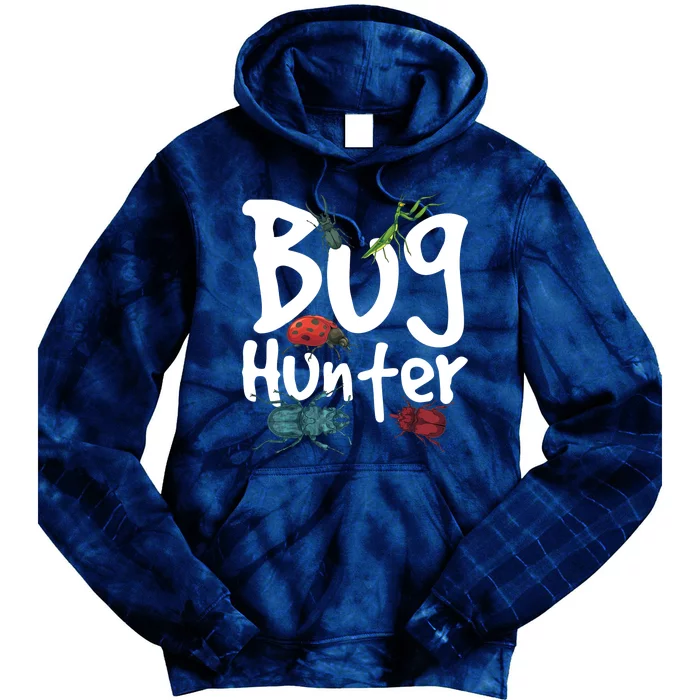 Bug Catcher Bug Hunter Insect Beetle Bug Tie Dye Hoodie