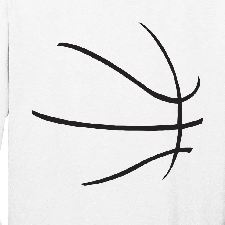 Basketball Costume Bball Player Baller Basketball Team Long Sleeve Shirt