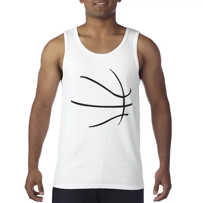 Basketball Costume Bball Player Baller Basketball Team Tank Top