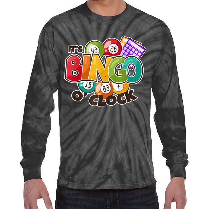 Bingo Caller Tie-Dye Long Sleeve Shirt