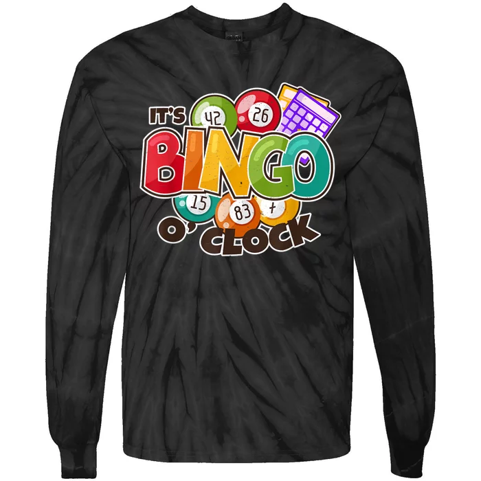 Bingo Caller Tie-Dye Long Sleeve Shirt