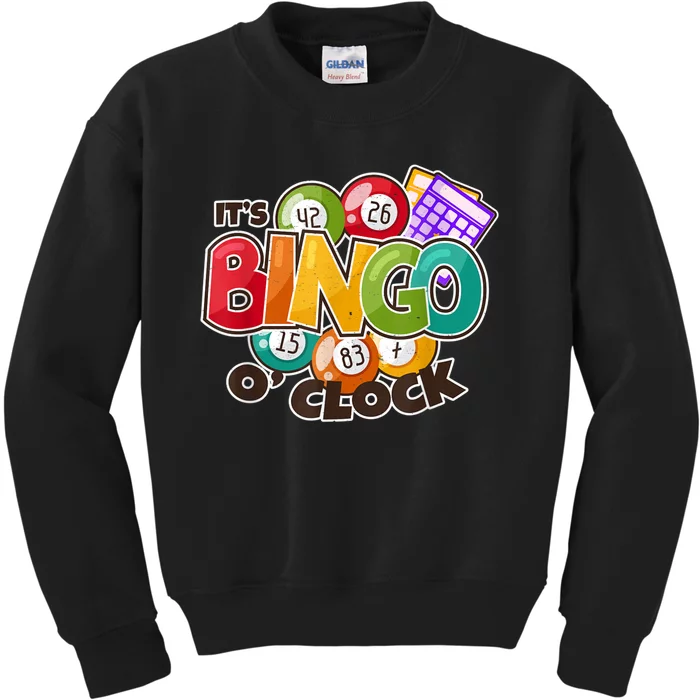 Bingo Caller Kids Sweatshirt