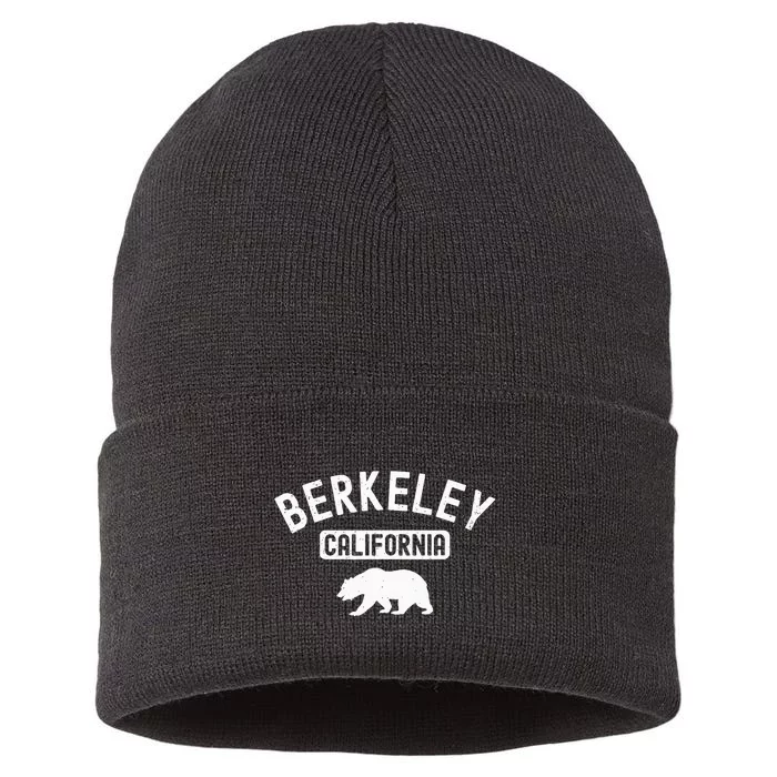 Berkeley California Bear Bay Area Oakland Alameda County 510 Sustainable Knit Beanie