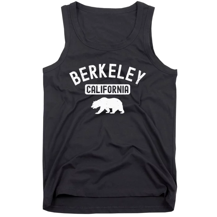 Berkeley California Bear Bay Area Oakland Alameda County 510 Tank Top