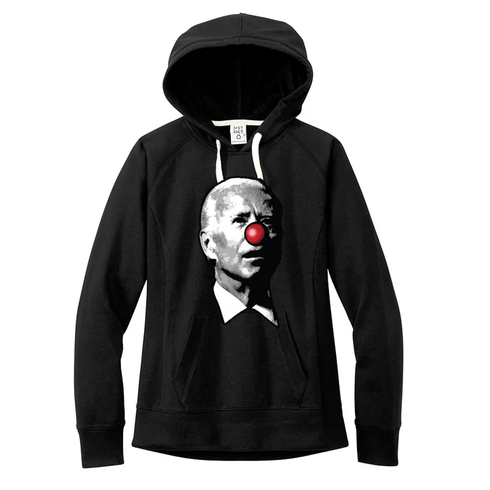 Biden Clown Women's Fleece Hoodie