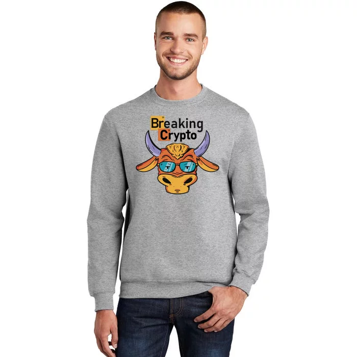 Breaking Crypto Bull Sweatshirt