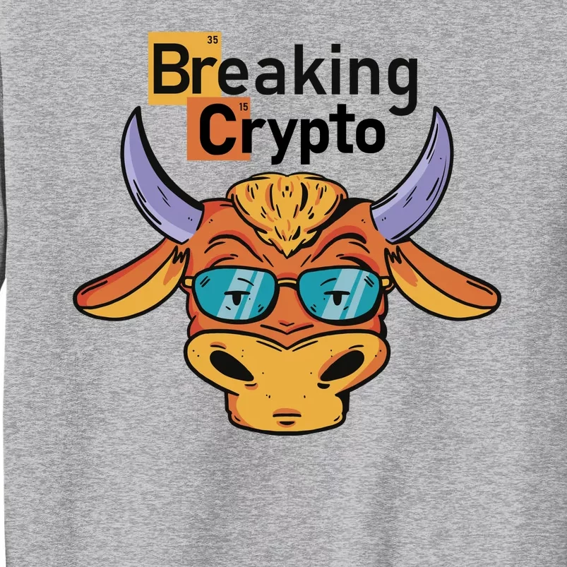 Breaking Crypto Bull Sweatshirt