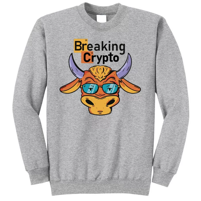 Breaking Crypto Bull Sweatshirt