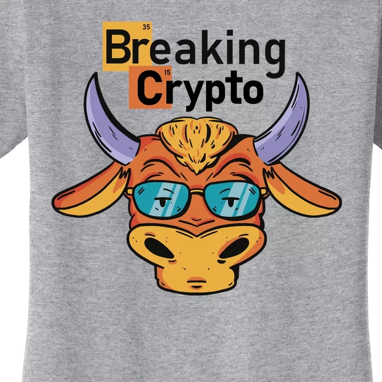 Breaking Crypto Bull Women's T-Shirt