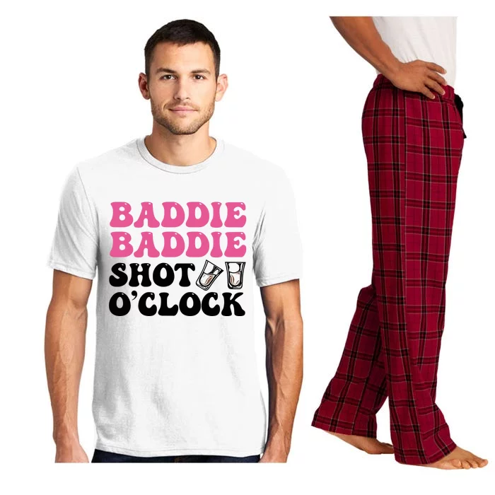 Baddies Caribbean Baddie Baddie Shot O Clock Pajama Set