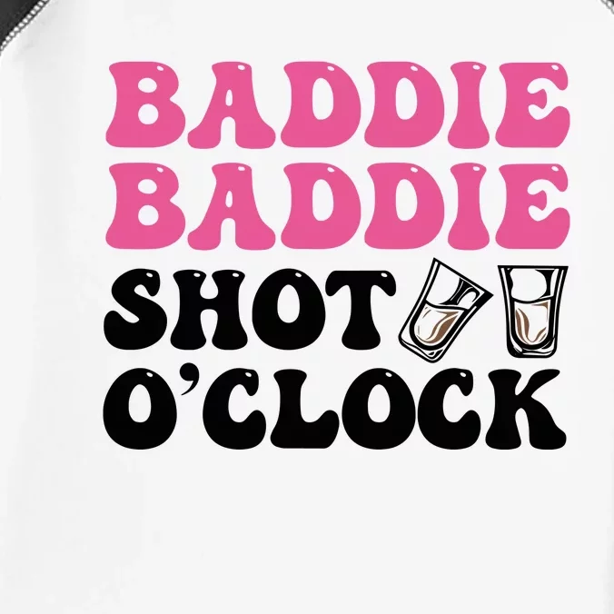 Baddies Caribbean Baddie Baddie Shot O Clock Infant Baby Jersey Bodysuit