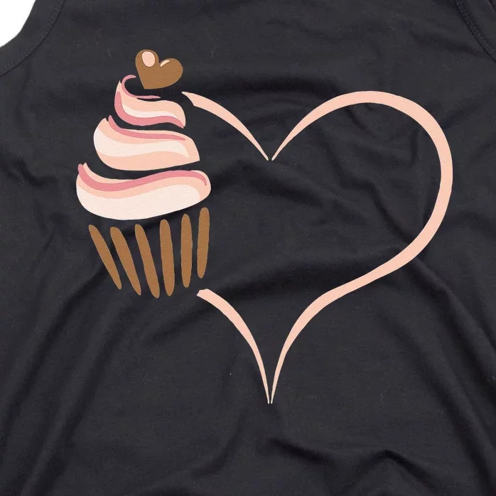 Baking Cupcake Cute Bakery Muffin Baking Cooking Tank Top