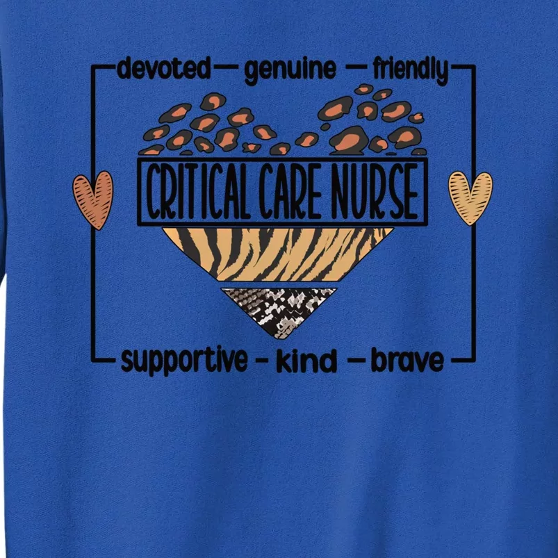 Best Critical Care Nurse Critical Care Nursing Gift Tall Sweatshirt