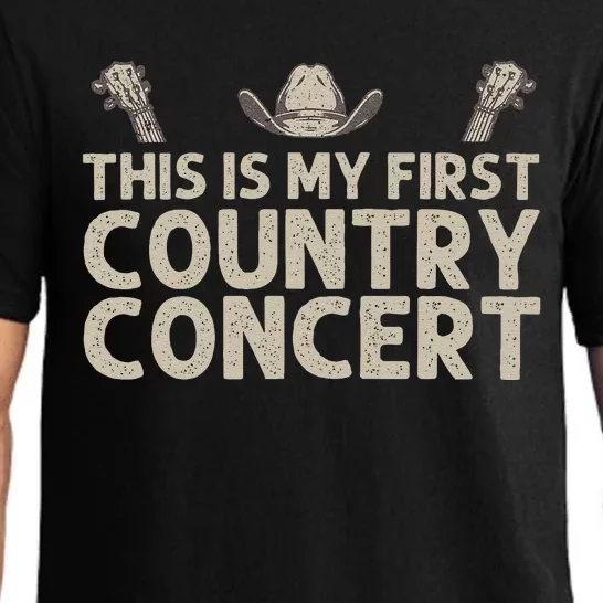 Best Country Concert Art For Country Music Concert Pajama Set