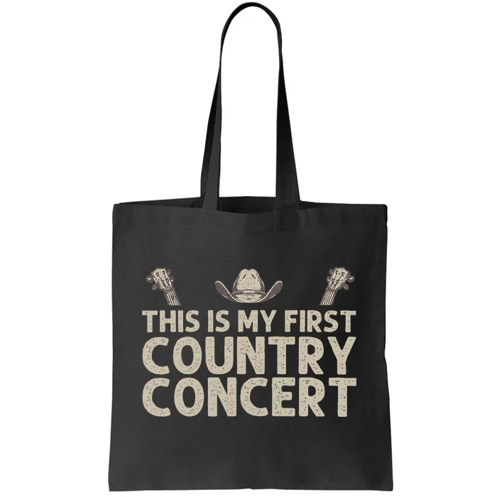 Best Country Concert Art For Country Music Concert Tote Bag