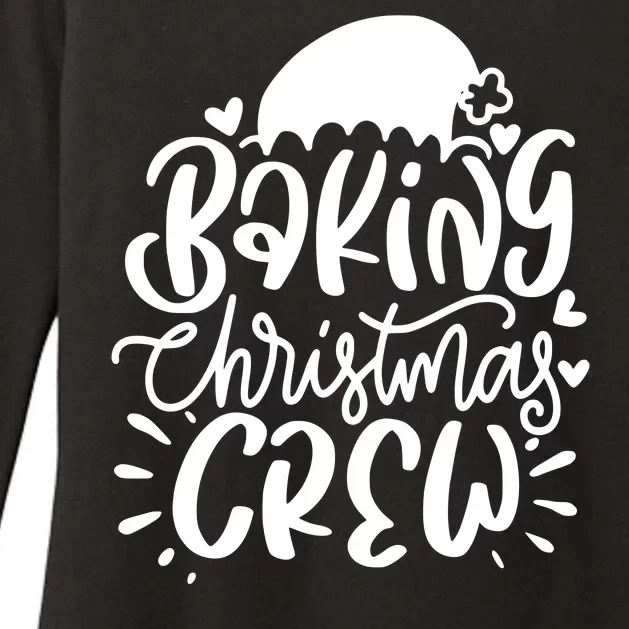 Baking Christmas Crew Holiday Womens CVC Long Sleeve Shirt