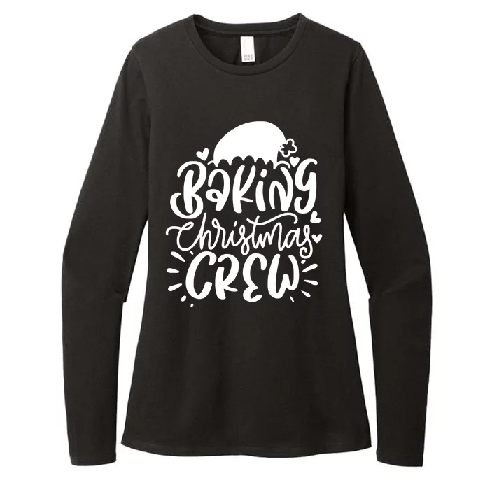 Baking Christmas Crew Holiday Womens CVC Long Sleeve Shirt