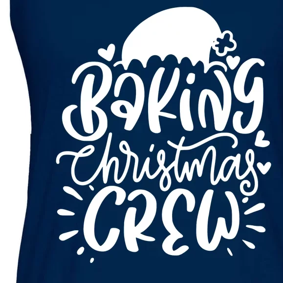 Baking Christmas Crew Holiday Ladies Essential Flowy Tank