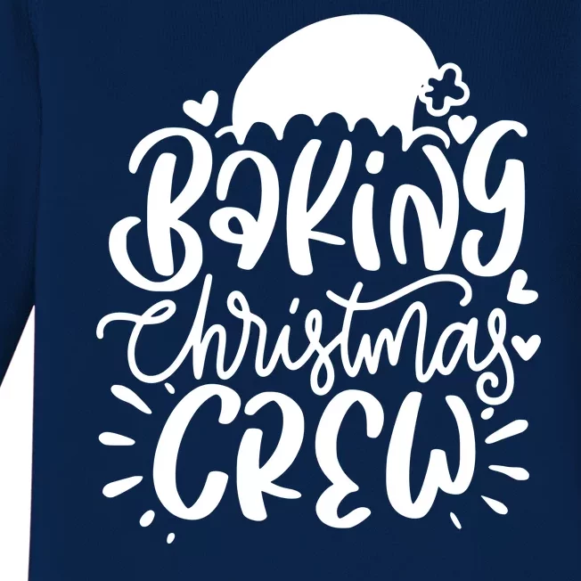 Baking Christmas Crew Holiday Baby Long Sleeve Bodysuit