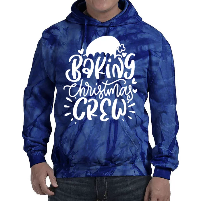 Baking Christmas Crew Holiday Tie Dye Hoodie