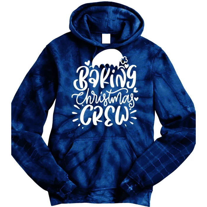 Baking Christmas Crew Holiday Tie Dye Hoodie