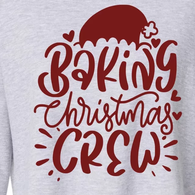 Baking Christmas Crew Holiday Cropped Pullover Crew