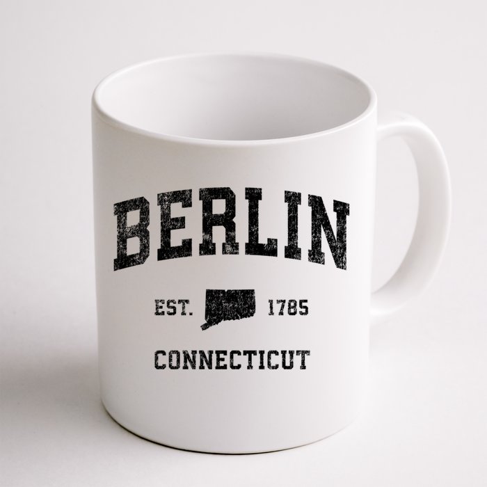 Berlin Connecticut Ct Vintage Sports Front & Back Coffee Mug