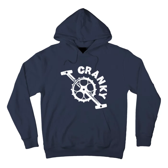 Bicycle Crank Cool Bike Rider Builder Hoodie