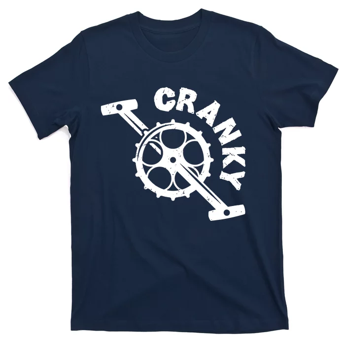 Bicycle Crank Cool Bike Rider Builder T-Shirt